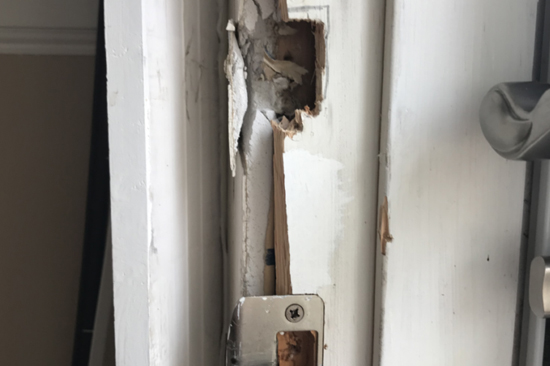 frame door repair West Lealman